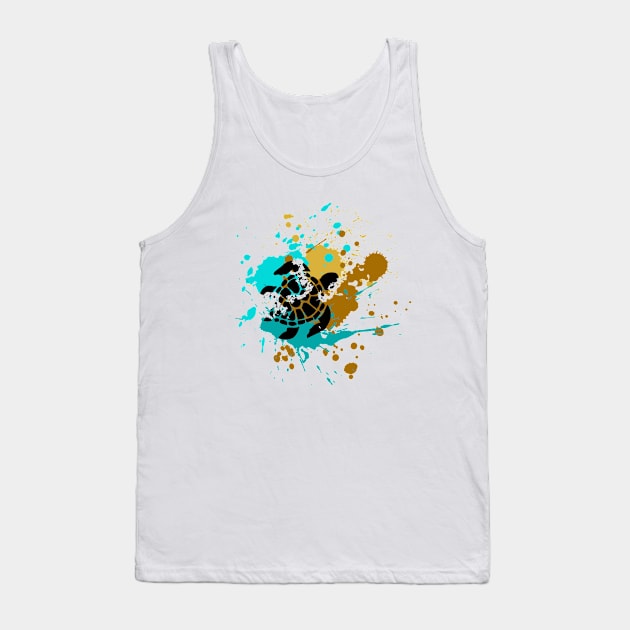 Dude Splash Tank Top by Tay Bryant